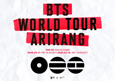 BTS WORLD TOUR 'ARIRANG' IN JAPAN（BTS ワールド ツアー 'アリラン' イン ジャパン）のポスター